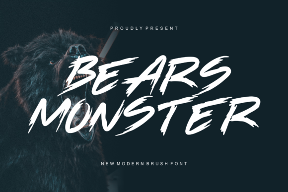 Bears Monster Display Font Review