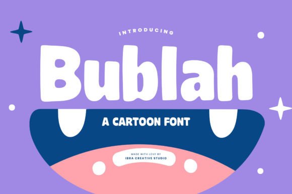 Bublah Font for Playful Branding and Digital Creativity