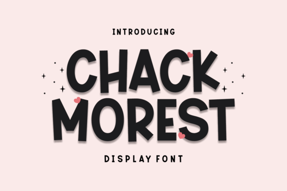 Chack Morest: A Font That Elevates Your Brand’s Look