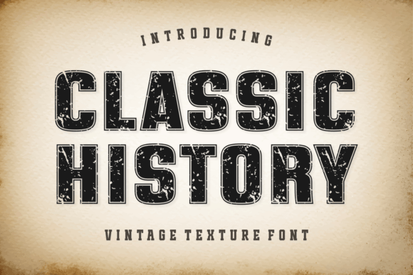 Classic History Font for Timeless Web Design