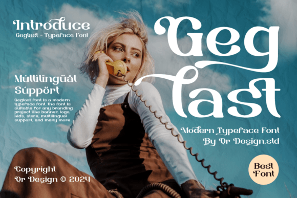 Elevate Your Handmade Creations with the Elegant Geglast Font
