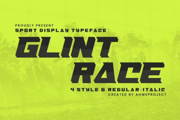 Glint Race Font for High-Impact Visuals