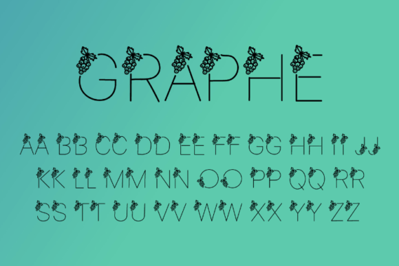 Graphe: A Quirky Display Font for Web Design