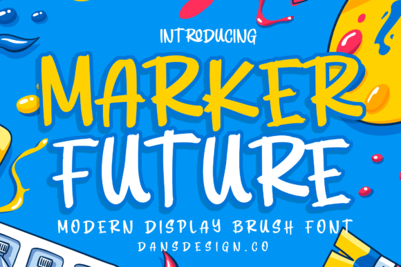 Marker Future: A Modern Display Font for Bold Brand Campaigns