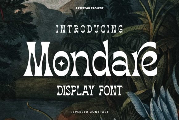 Mondare: A Timeless Font for Polished Branding