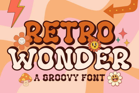 Retro Wonder: A Groovy Font for Modern Campaigns