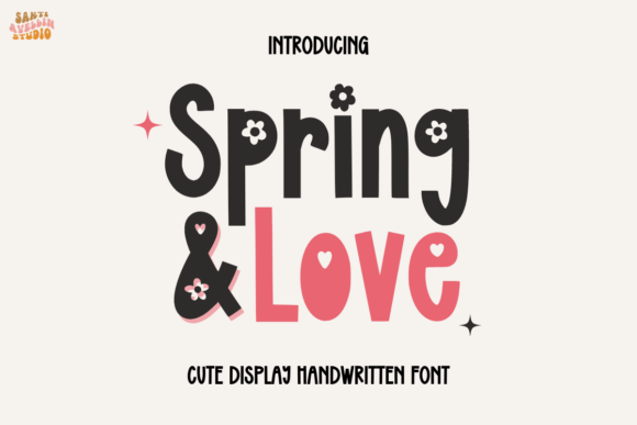 Spring and Love Font for Web Projects