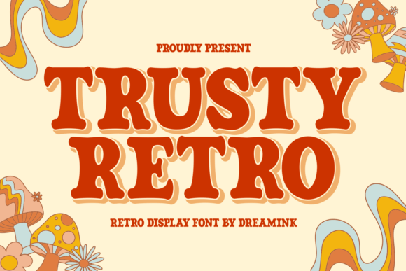 Trusty Retro: A Charming Display Font for Editorial Projects