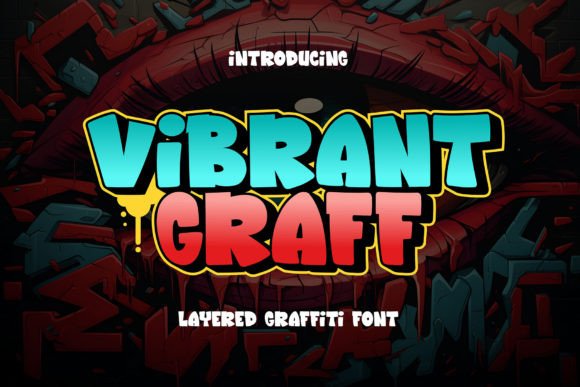 Vibrant Graff: A Dynamic Display Font for Bold Campaigns